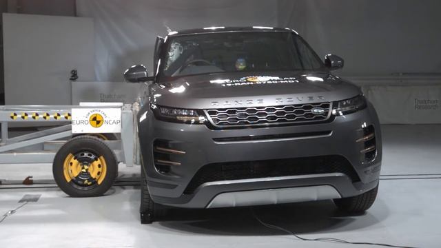 Euro NCAP Crash Test of Range Rover Evoque 2019 смотреть онлайн