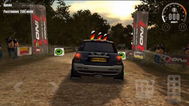 Игры на Андроид Rush Rally 3 FHD Максимальная графика Прохождение под музыку Junior League смотреть онлайн