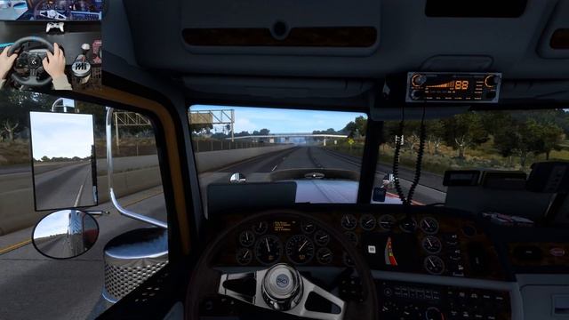 PETERBILT 380 800 Hp | LONG HEAVY CARGO | BEET HARVESTER | AMERICAN TRUCK SIMULATOR |  4K 60 FPS