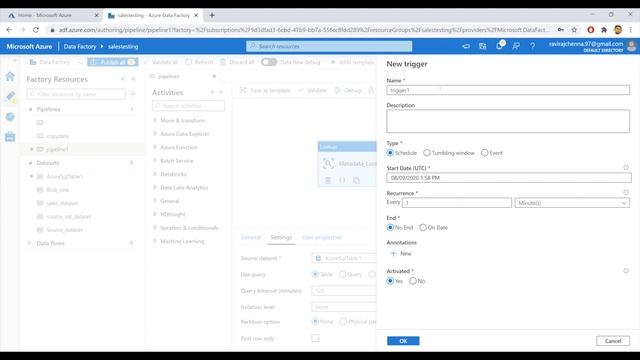 Create Event based trigger for a pipeline | Azure data Factory смотреть онлайн