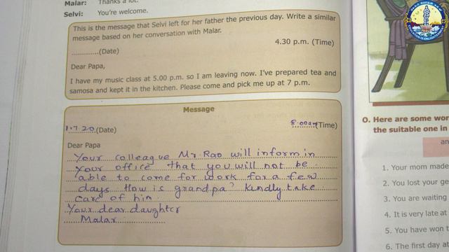 VII Std Eng Unit 1 Part 2 Grammar, On Monday Morning смотреть онлайн