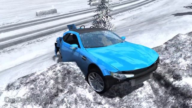 High Speed Crashes #14 - BeamNG Drive смотреть онлайн