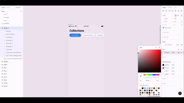 Daily UI Challenge - Figma #3-5 смотреть онлайн