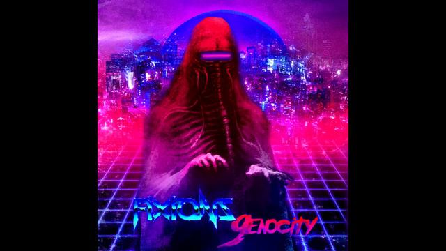 Fixions - Genocity (Full Album) [Dark Synthwave / Cyberpunk] смотреть онлайн