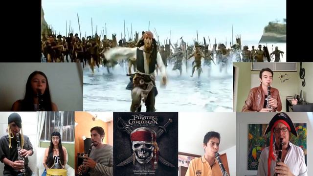 CLARINETES EMA-PIRATAS DEL CARIBE смотреть онлайн