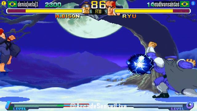 FT10 @sfa2u: denis(vela)1 (BR) vs eudivansantos (BR) [Street Fighter Alpha 2 sfa2 Fightcade] Mar 23 смотреть онлайн