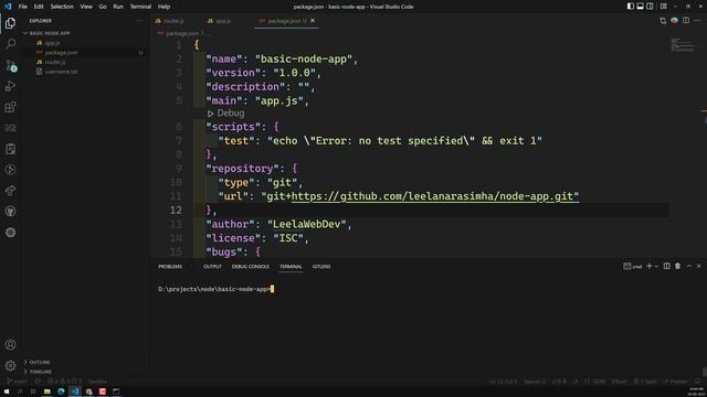 7. Install third party external packages like nodemon with npm Node Package Manager - NodeJS смотреть онлайн
