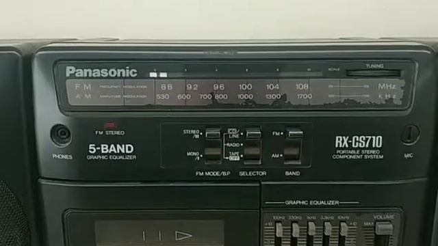 RADIO PANASONIC RX-CS710 смотреть онлайн