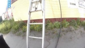 Внезапный пожар. Повезло, что мы были рядом !!!