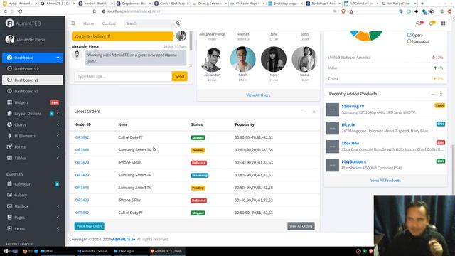 Curso de PHP? y MySql? [89.- Instalar y usar AdminLTE] смотреть онлайн