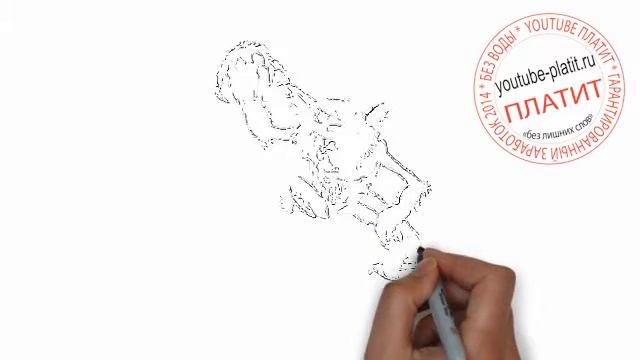 Как нарисовать карандашом одичавшего голодного волка за 35 секунд смотреть онлайн