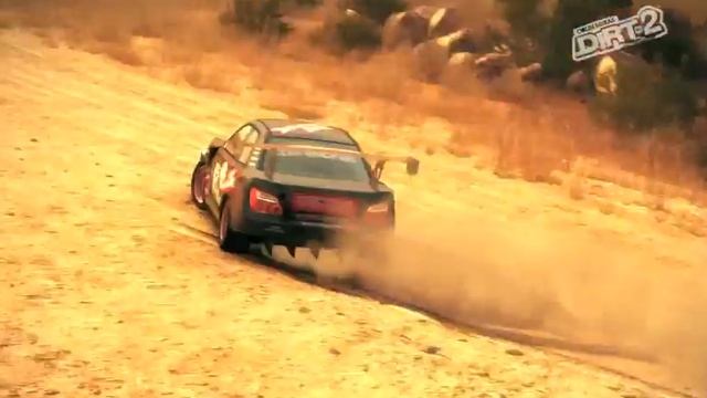 DiRT2 race, nVidia GTS250 смотреть онлайн