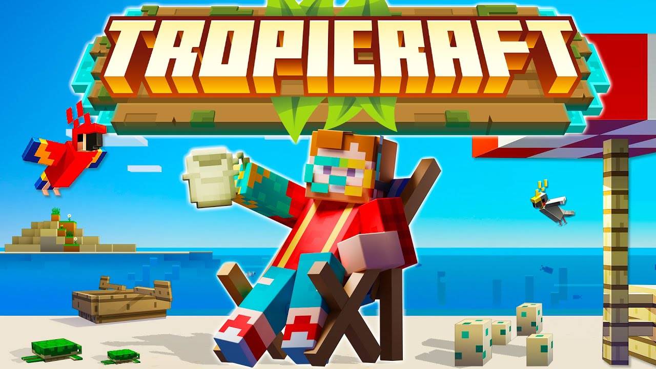 TropiCraft - Забытый Мод от Разработчика Mojang | Майнкрафт Открытия