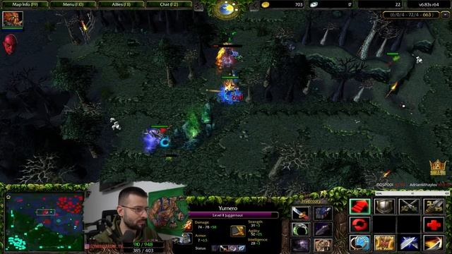 DOTA JUGGERNAUT BOOTS FIRST ITEM = RAMPAGE!!!! смотреть онлайн