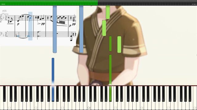 Character Teaser ｢Wanderer Ashes OST｣ - Genshin Impact [Piano Arrangement] смотреть онлайн