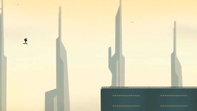 [Stickman Roof Runner] fun game смотреть онлайн