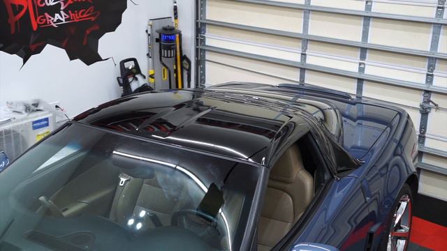 2012 Corvette C6 | Gloss Black Roof Wrap | Timelapse | PT Custom Graphics смотреть онлайн