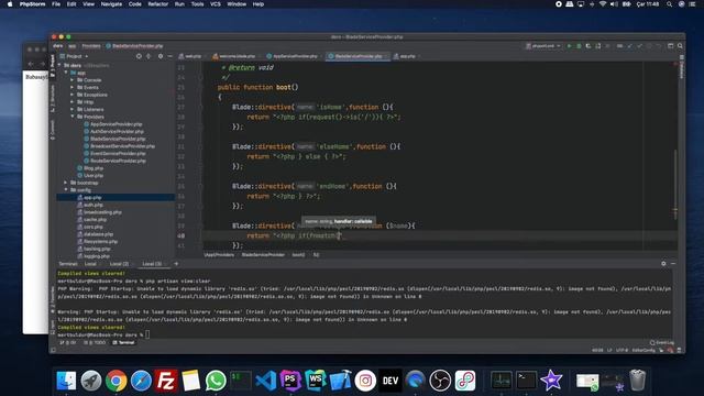 Laravel - Directive Provider Tanımlama ve Kullanma смотреть онлайн
