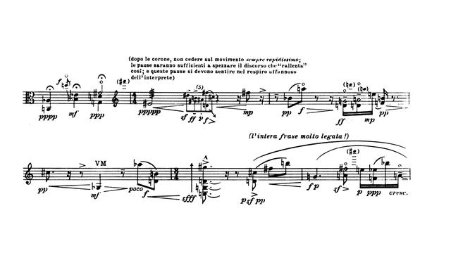 Sylvano Bussotti - Nudo disteso. Una cadenza per viola [w/score] смотреть онлайн