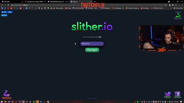 Slither io #3 | wtcN смотреть онлайн