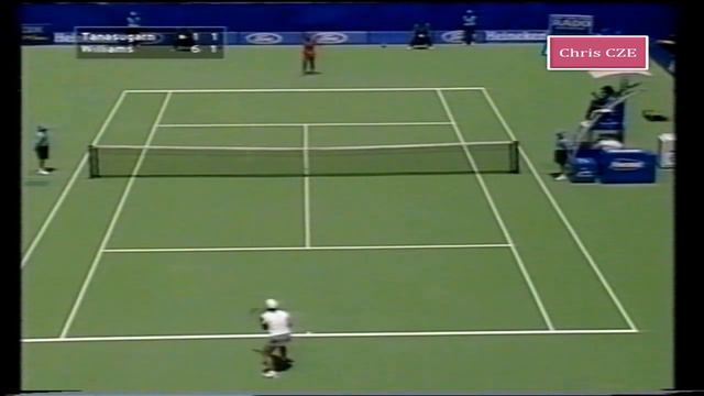 Serena Williams v. Tamarine Tanasugarn 2001 AO 3R highlights смотреть онлайн
