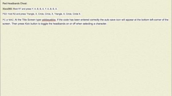 TMNT: Out of the Shadows Cheat Codes