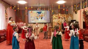 Хоровод "По малину в сад пойдем". Группа №6 "Искорки"