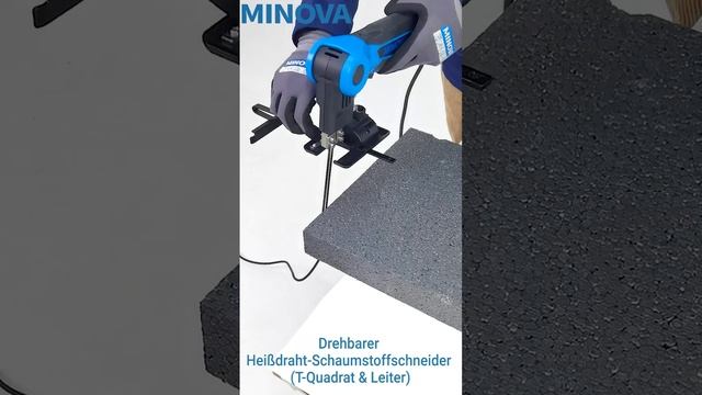 MINOVA drehbarer Heißmesser-Schaumstoffschneider #asmr #relaxing #tools смотреть онлайн