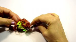 Девочка «Ангелочек» из резинок. Rainbow Loom Angel Girl Loomigurumi