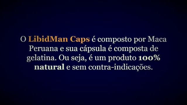 LIBID MAN CAPS FUNCIONA ONDE COMPRAR LIBID MAN CAPS CHEGOU DEPOIMENTO смотреть онлайн