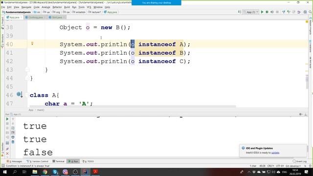Лекция 7 (Java time, Наследование, Класс Object) ATJANXIX part2 смотреть онлайн