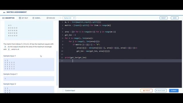 Area of Square Matrix Assignment Problem-Solving | Python | Nxtwave ccbp смотреть онлайн