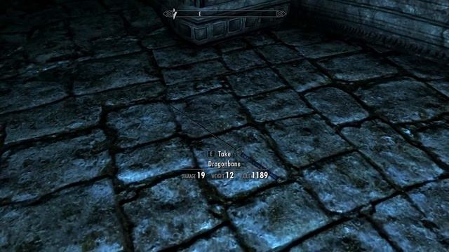 Skyrim:Rare weapon Dragonbane and Blades armor location смотреть онлайн