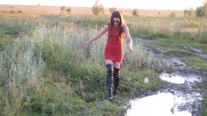 Dirty high heels scene