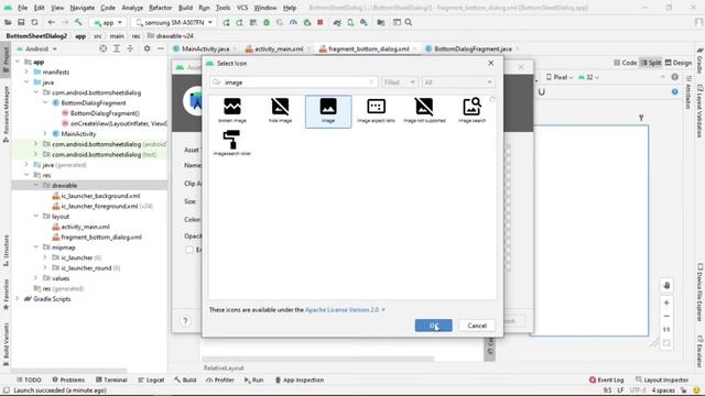 How to create Bottom Sheet dialog in Android Studio смотреть онлайн