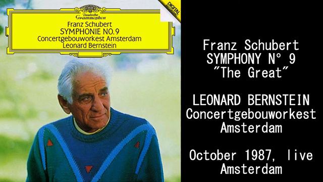 Schubert: Symphony nº 9, "The Great" - Leonard Bernstein, Royal Concertgebouw Orchestra смотреть онлайн