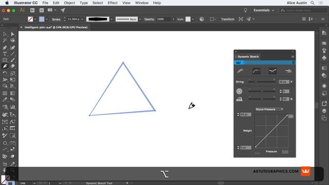Intelligent join sketch paths in Illustrator | DynamicSketch смотреть онлайн