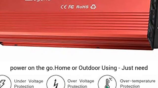 soyond 3000W Power Inverter Modified Sine Wave Converter for Home Car RV with AC Outlets - Overview смотреть онлайн