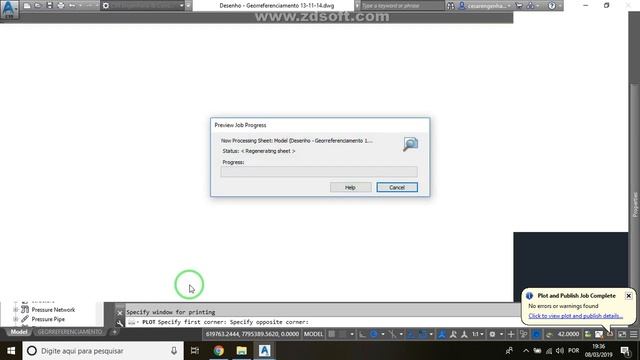 Salvar Imagem JPG no AutoCAD 2018 смотреть онлайн