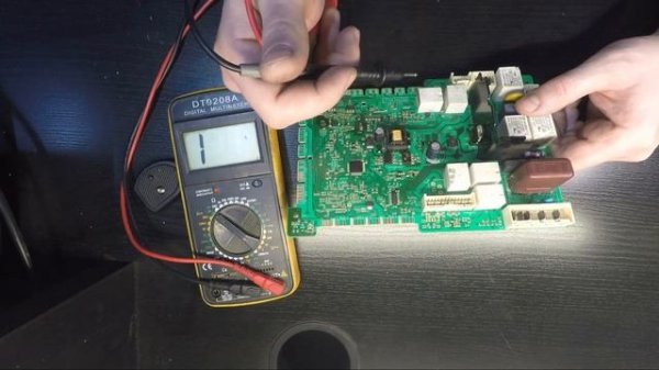 Bosch logixx 6 не включается \ Ремонт модуля управления