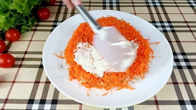 Только отварить мясо курицы, ПЯТЬ минут и салат готов❗ ? смотреть онлайн