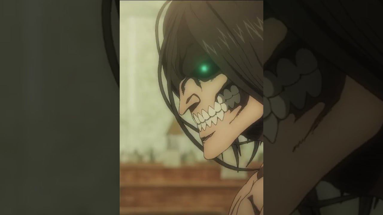 Эрен против Райнера #attackontitan #shorts #shortsvideo #anime смотреть онлайн