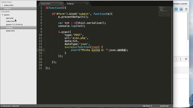 45 Recebendo e manipulando JSON смотреть онлайн