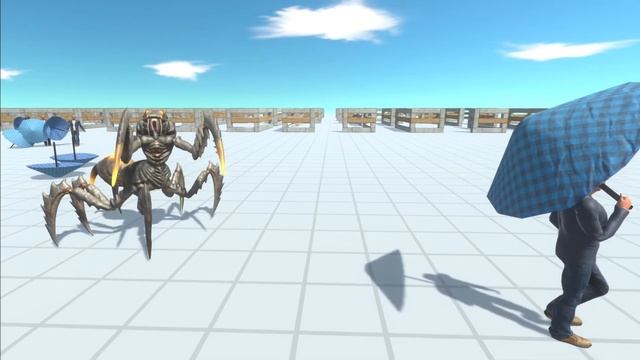 Alien Exotica Team vs Human Army Animal Revolt Battle Simulator смотреть онлайн