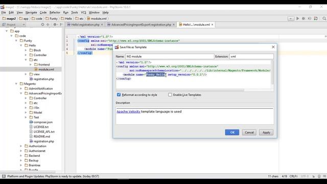 Part 10 how to create different magento 2 cofiguration files with one click in phpstorm смотреть онлайн