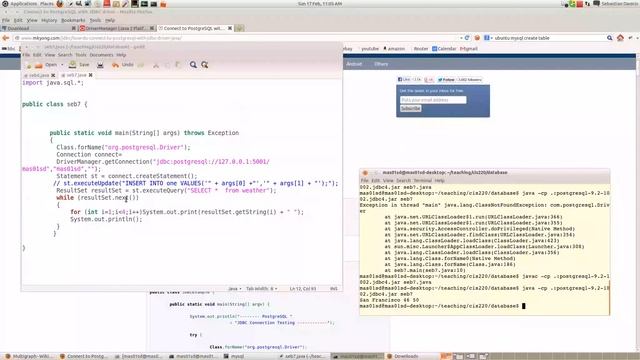 Meu PostgreSQL não conecta! - Leia Descrição - Connecting to a Postgres Database in Java смотреть онлайн