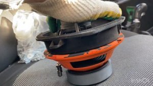 Замена штатных динамиков в Hyundai Solaris на DL Audio Gryphon Pro 165