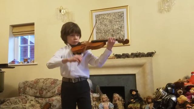 Крейслер Прелюдия-Аллегро в стиле Пуньяни,Миша Андреев.Kreisler Praeludium & Allegro violin Misha,9 смотреть онлайн