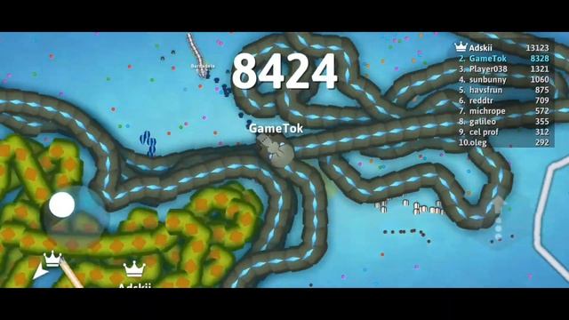 Snake Io SnakeZilla Vs Hidden Hisser / Epic Snakeio Gameplay Snake Game?