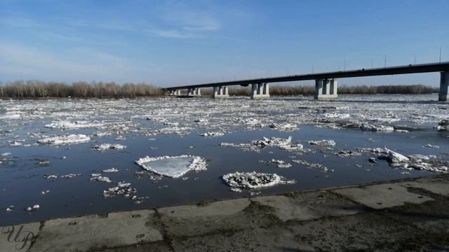 Ледоход на Оби в Барнауле смотреть онлайн